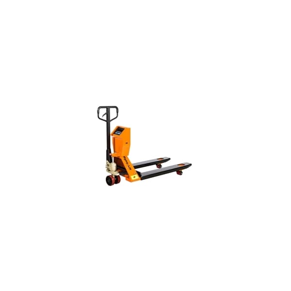 SPT50 Scale Pallet Jack, Wheels Polyurethane on Steel, 27" Width, 4